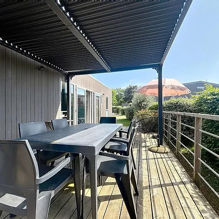 Mobil-home Confort 6p, 3 Chambres, 2 Sdb, A 200m, Piscine Chauffee, Fitness, Wifi Gratuit - Fr-1-361a-84 * Jullouville-les-Pins