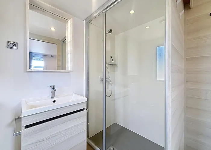 Nyaraló Mobil-home Confort 6p, 3 Chambres, 2 Sdb, A 200m, Piscine Chauffee, Fitness, Wifi Gratuit - Fr-1-361a-84 *