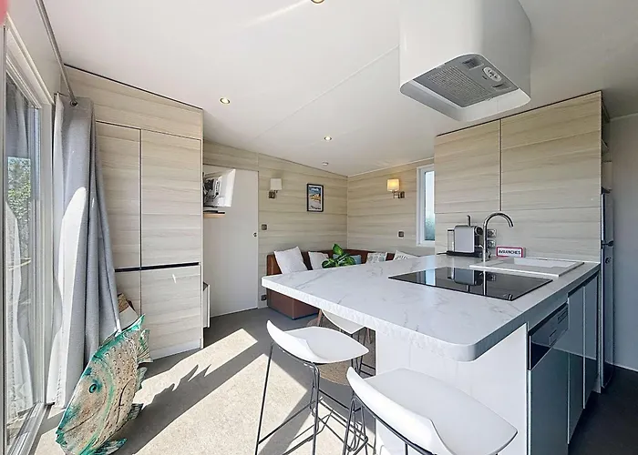 Mobil-home Confort 6p, 3 Chambres, 2 Sdb, A 200m, Piscine Chauffee, Fitness, Wifi Gratuit - Fr-1-361a-84